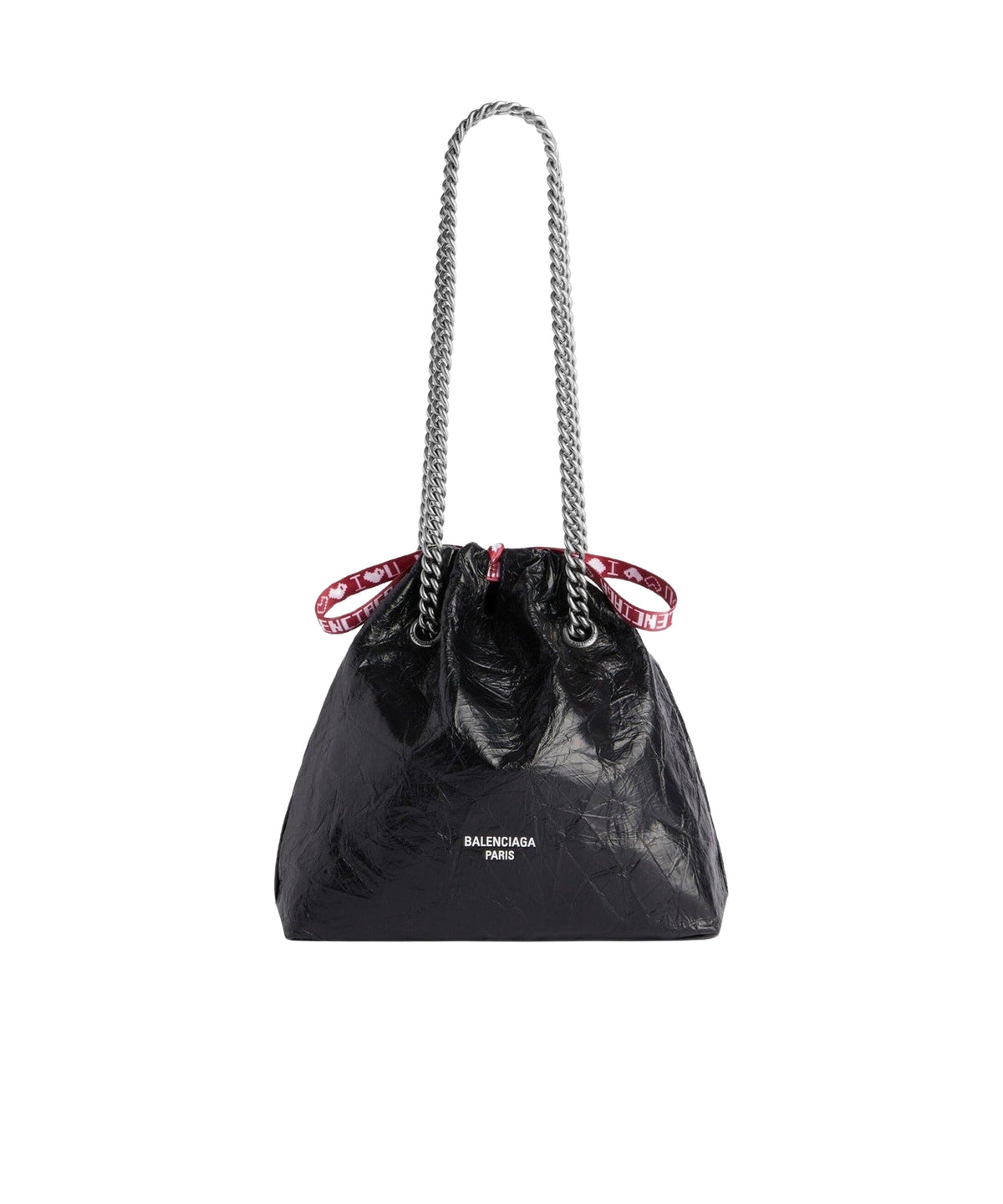 Crush Small Tote Bag - Black & Red