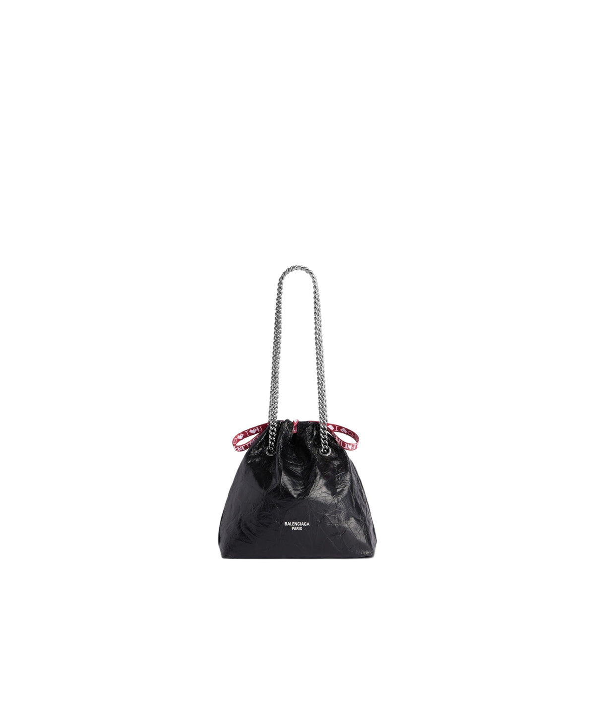 CRUSH / Crush Small Tote Bag - Black & Red