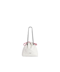 CRUSH / Crush Small Tote Bag - Optic White & Red