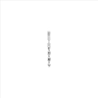 City Drill Earring - Silver