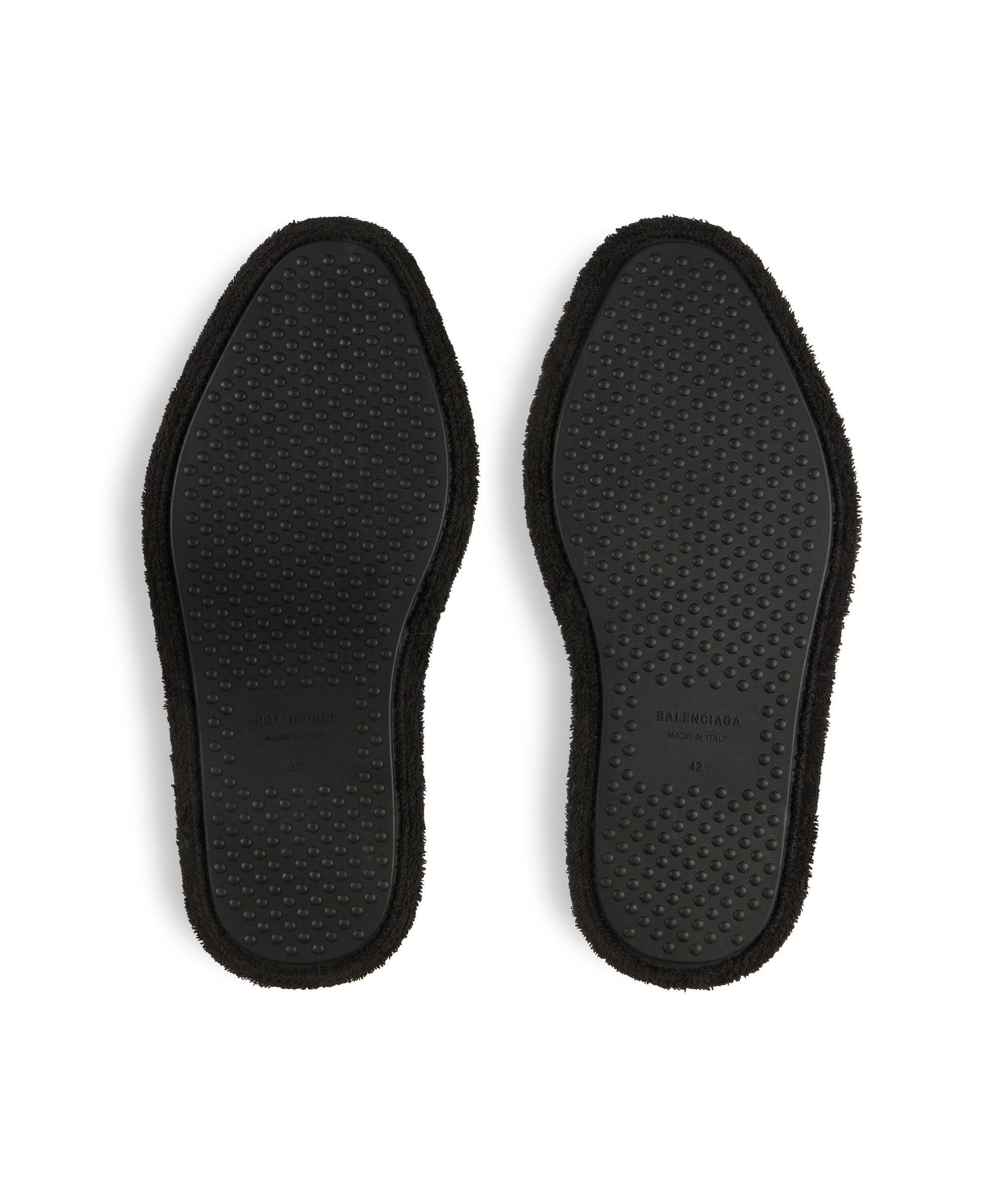 Hotel Flat Mules - Black