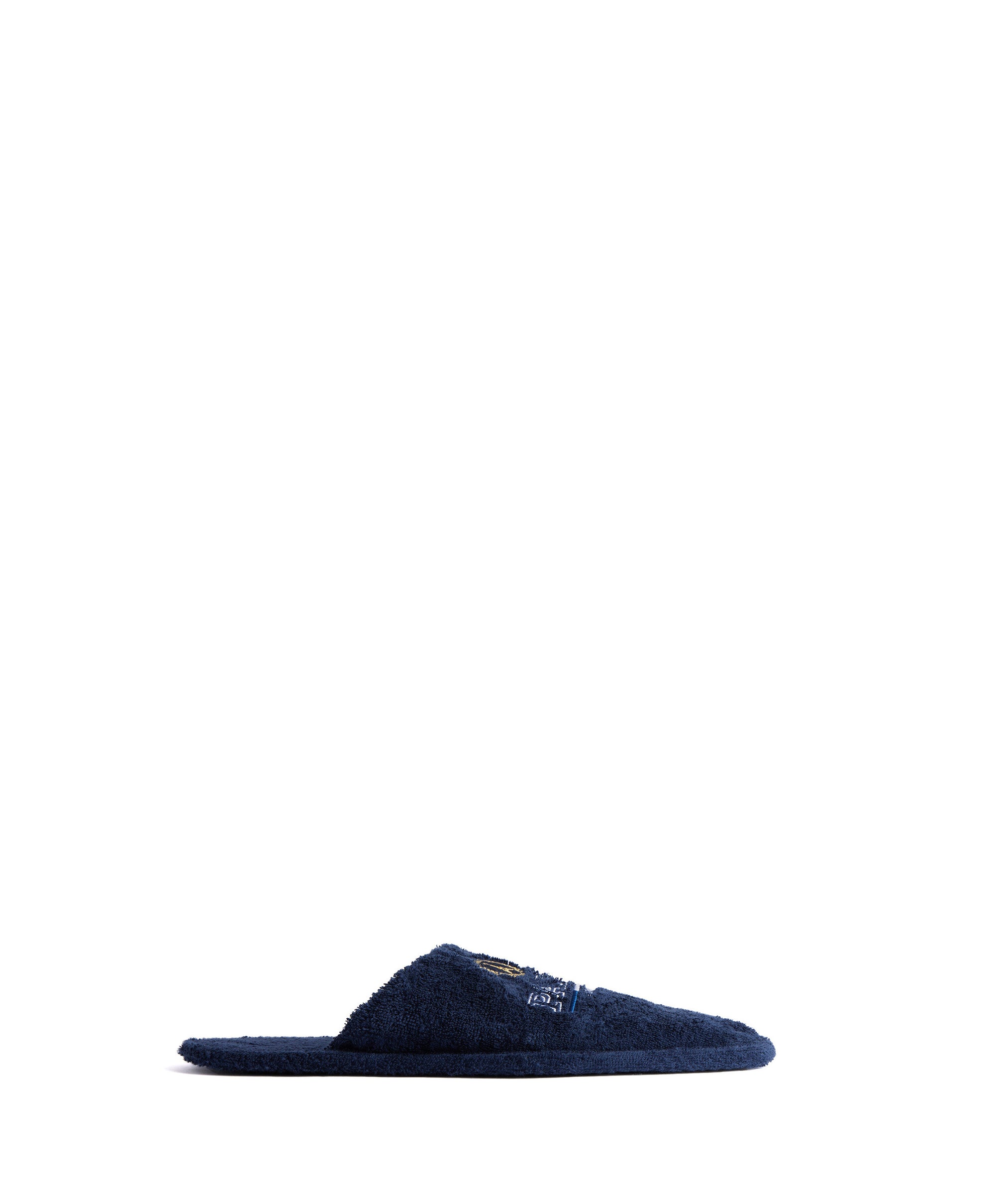 Hotel Flat Mules - Blue Navy