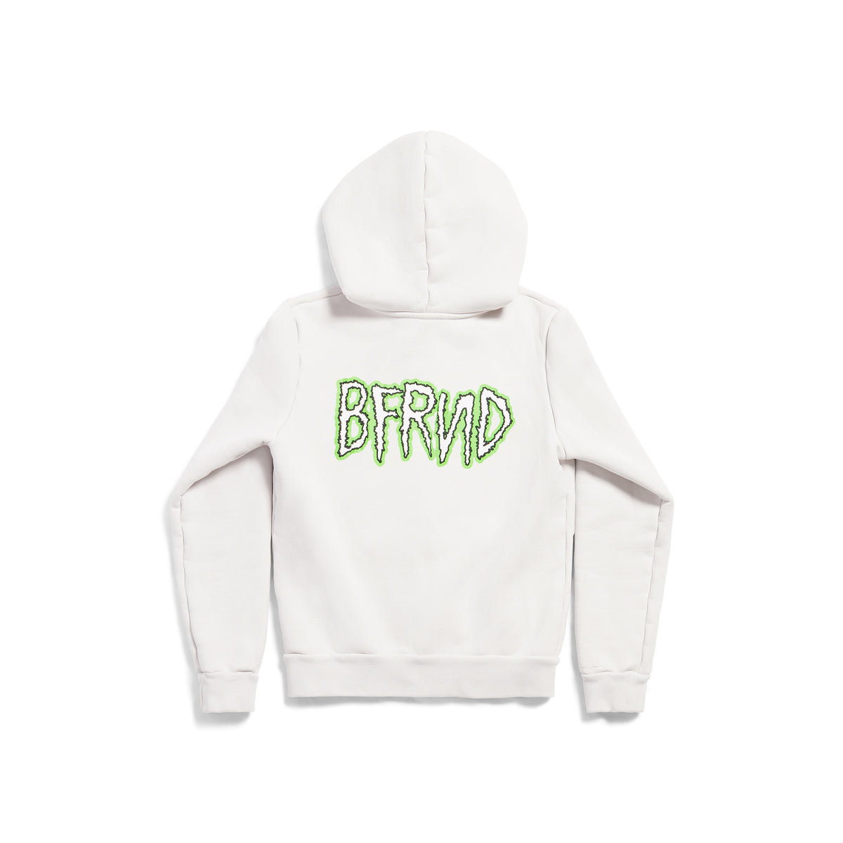 Balenciaga Music x BFRND Series Zip-Up Hoodie - Off White