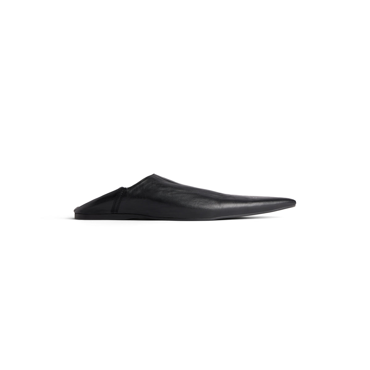 Flat Mules - Black
