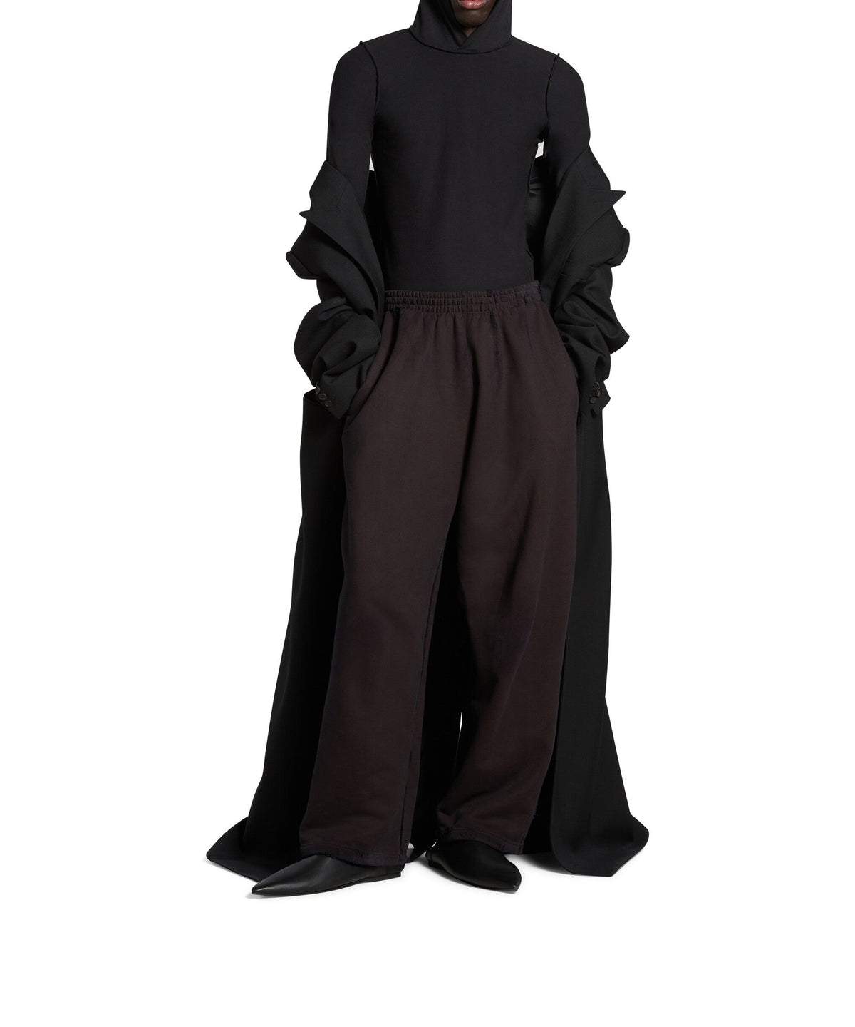 Flat Mules - Black