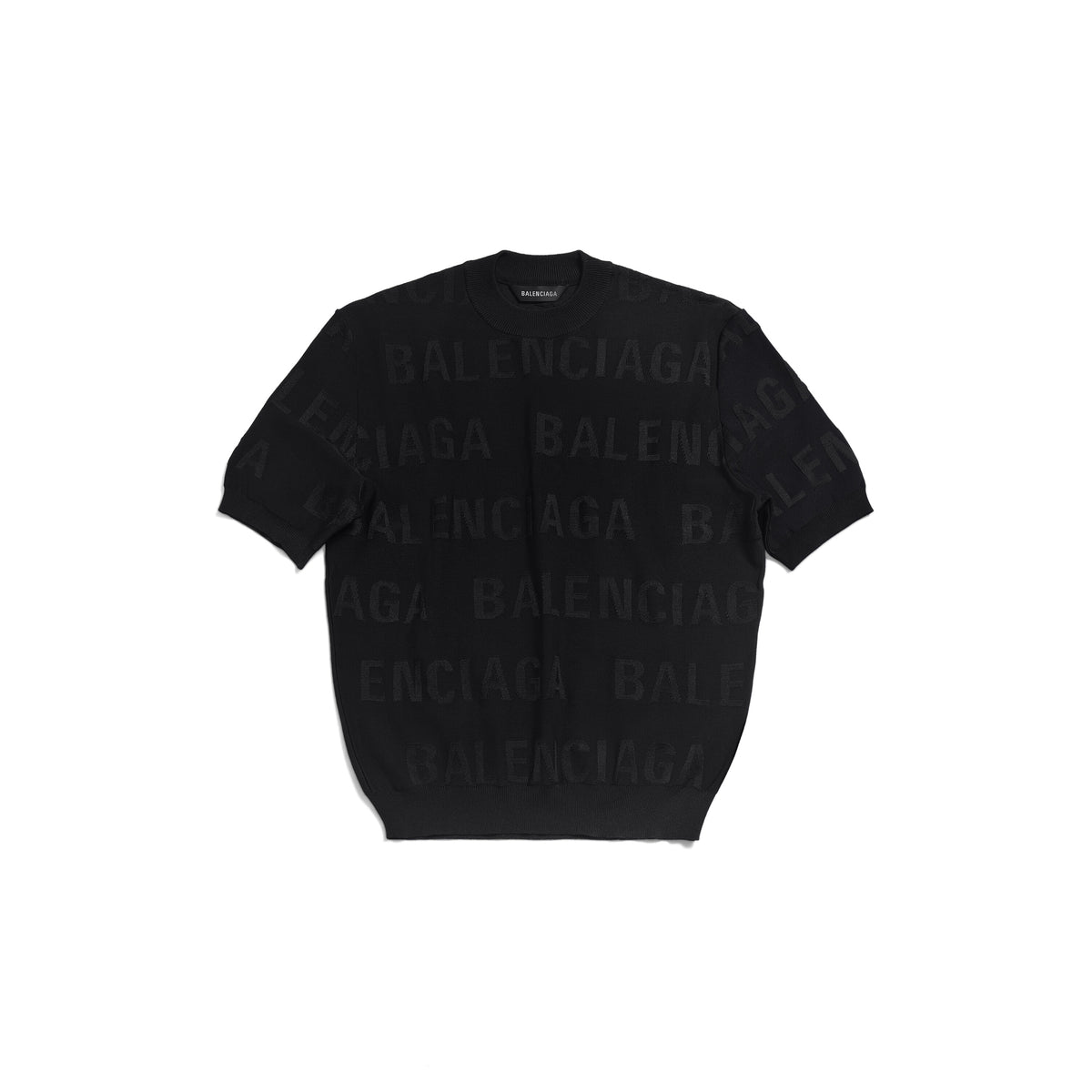 Bal Horizontal Allover Sweater - Black
