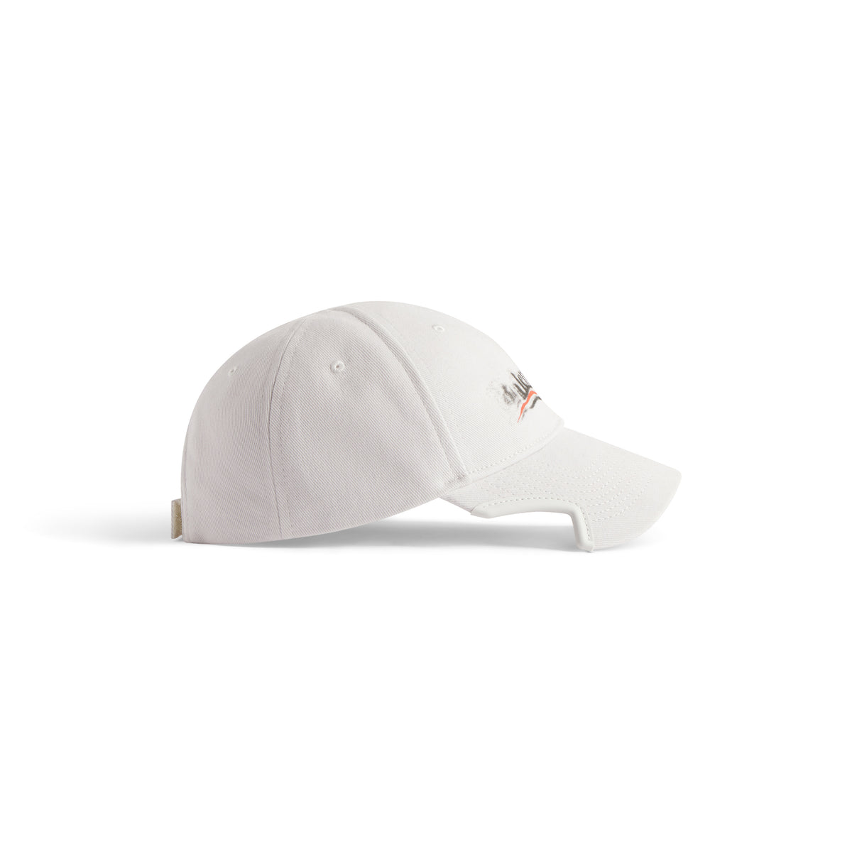 Political Stencil Cap - White