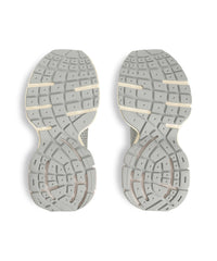 3XL Fishnet Sneakers - Eggshell & Crystal