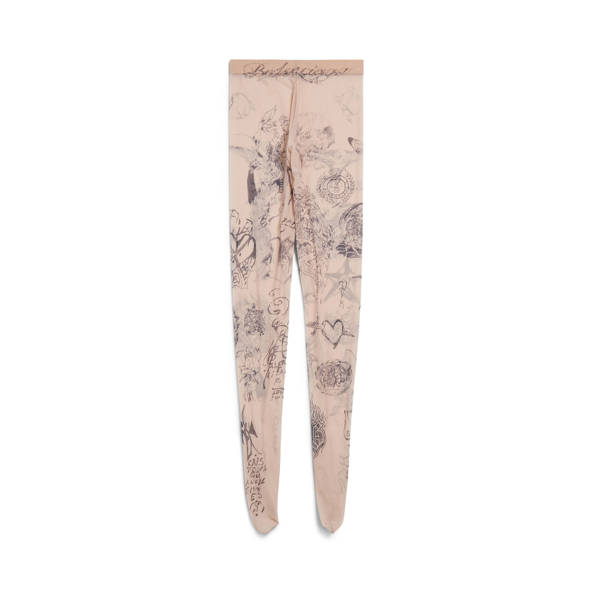 Tat Tights - Light Beige