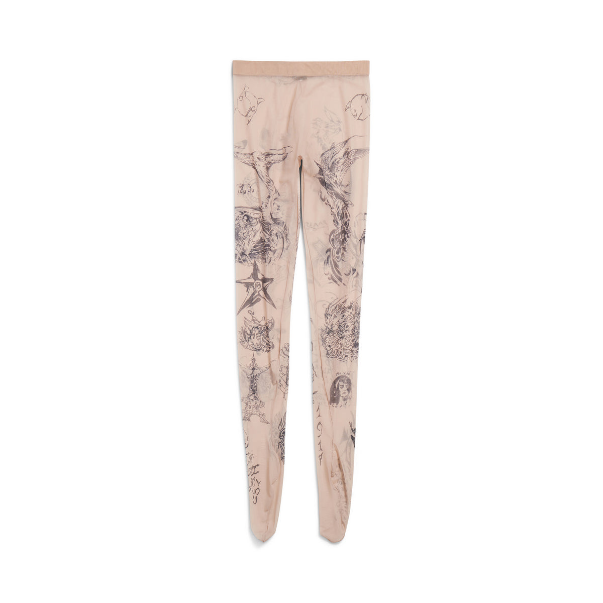 Tat Tights - Light Beige