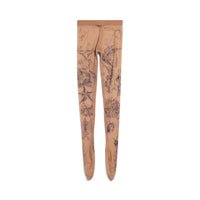Tatoo Tights - Beige