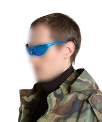 4G Cat Sunglasses - Blue