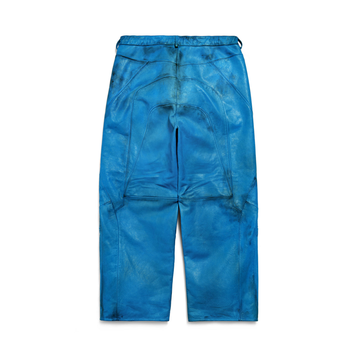 Biker Baggy Pants - Dirty Blue