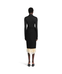 Lingerie Tailored Skirt - Black