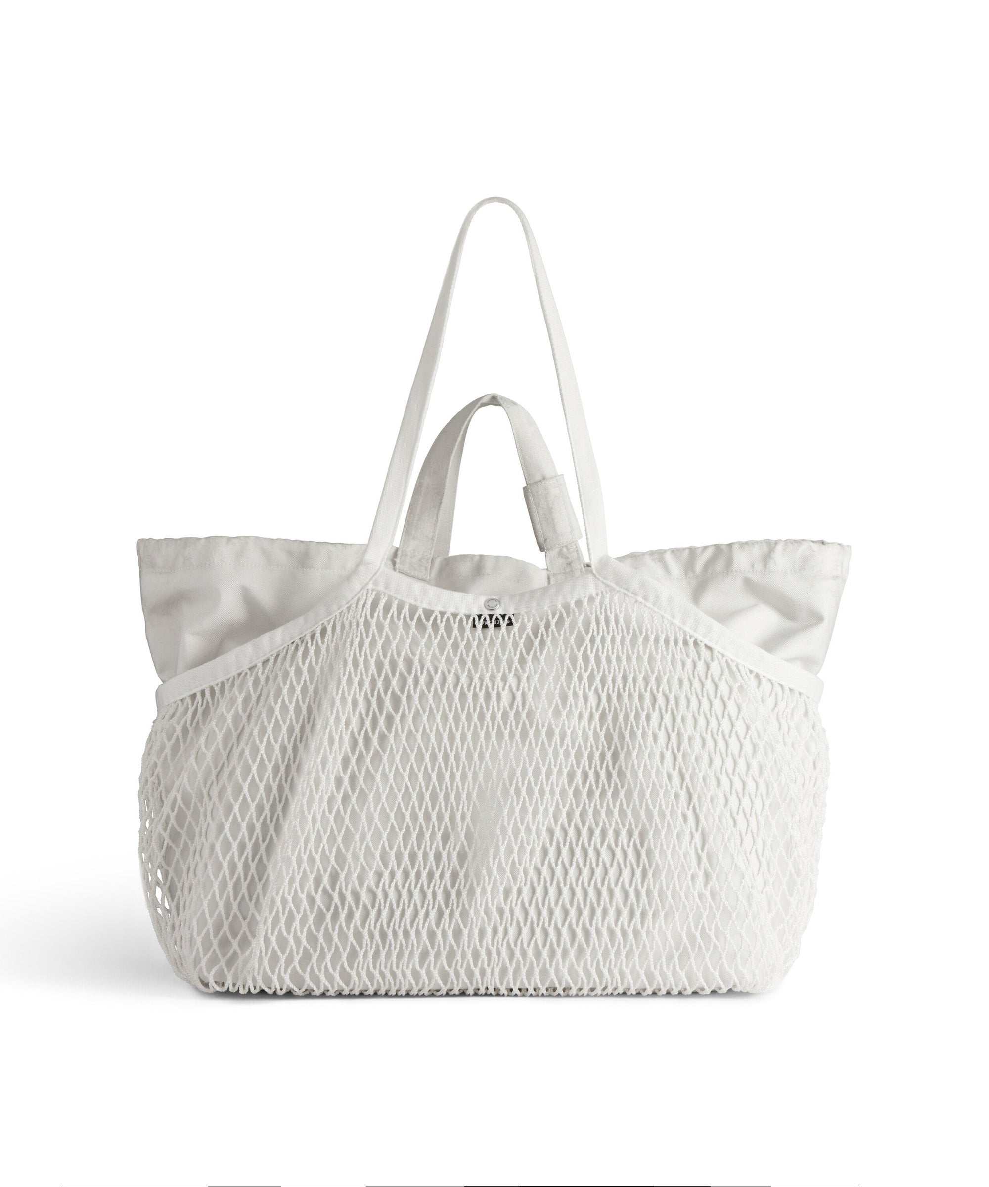24/7 Large Tote Bag Dirty Effect - White & & Black