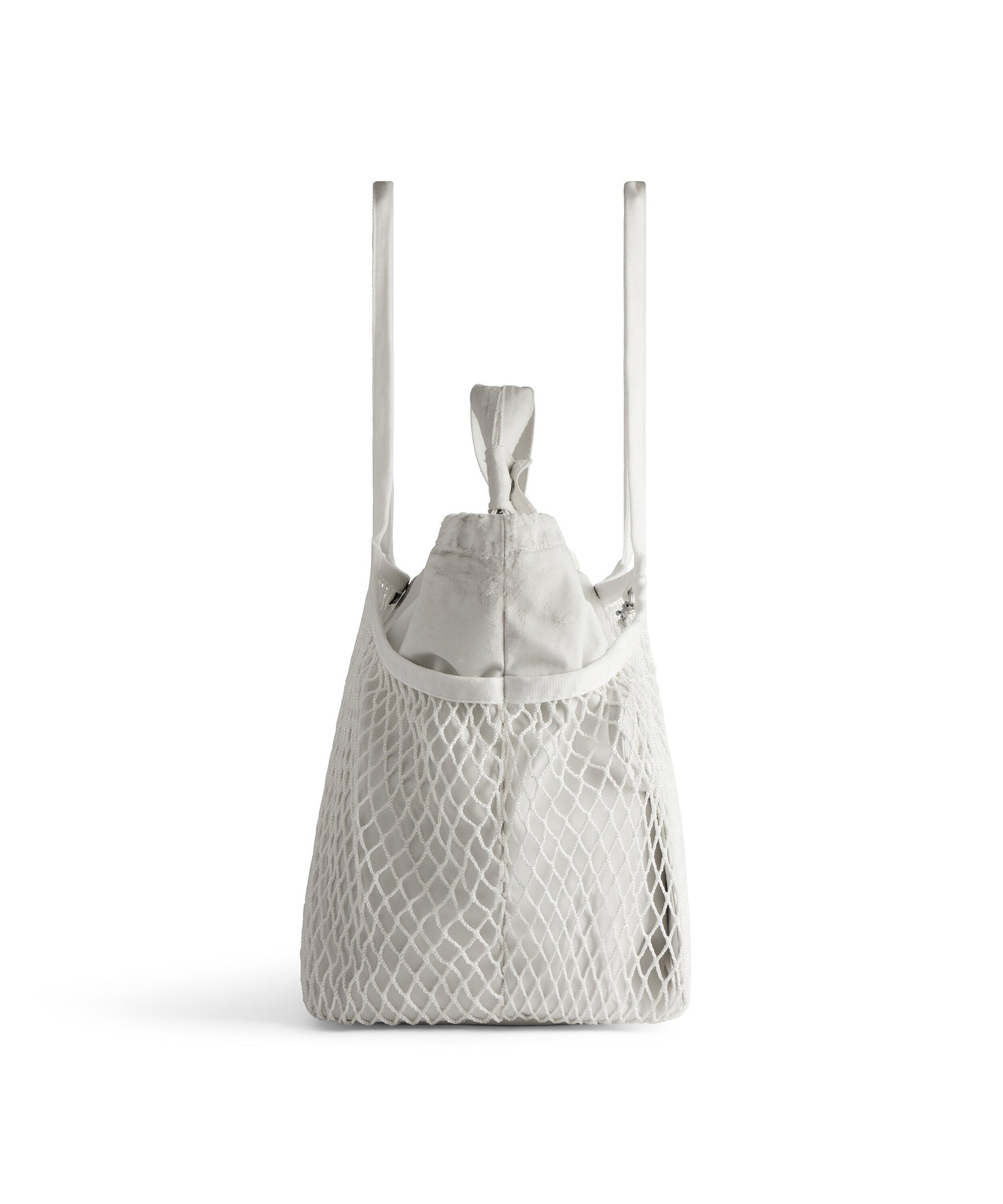 24/7 Large Tote Bag Dirty Effect - White & & Black