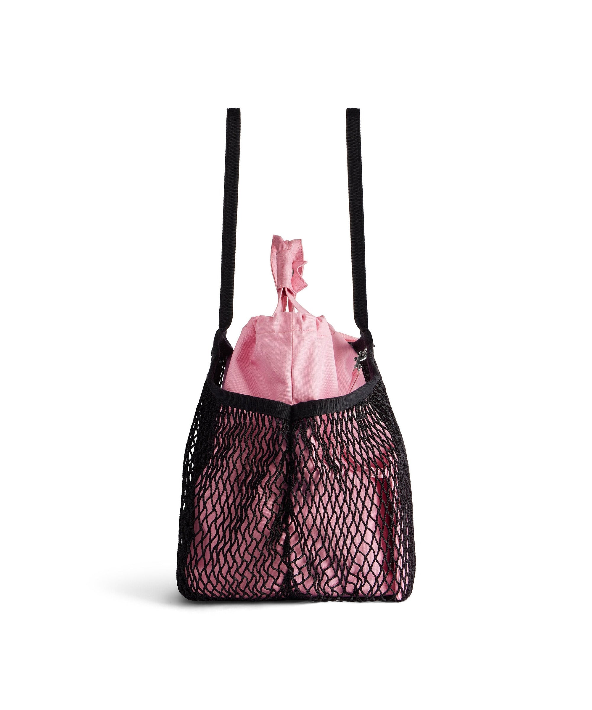 24/7 Large Tote Bag - Pink & Black & White