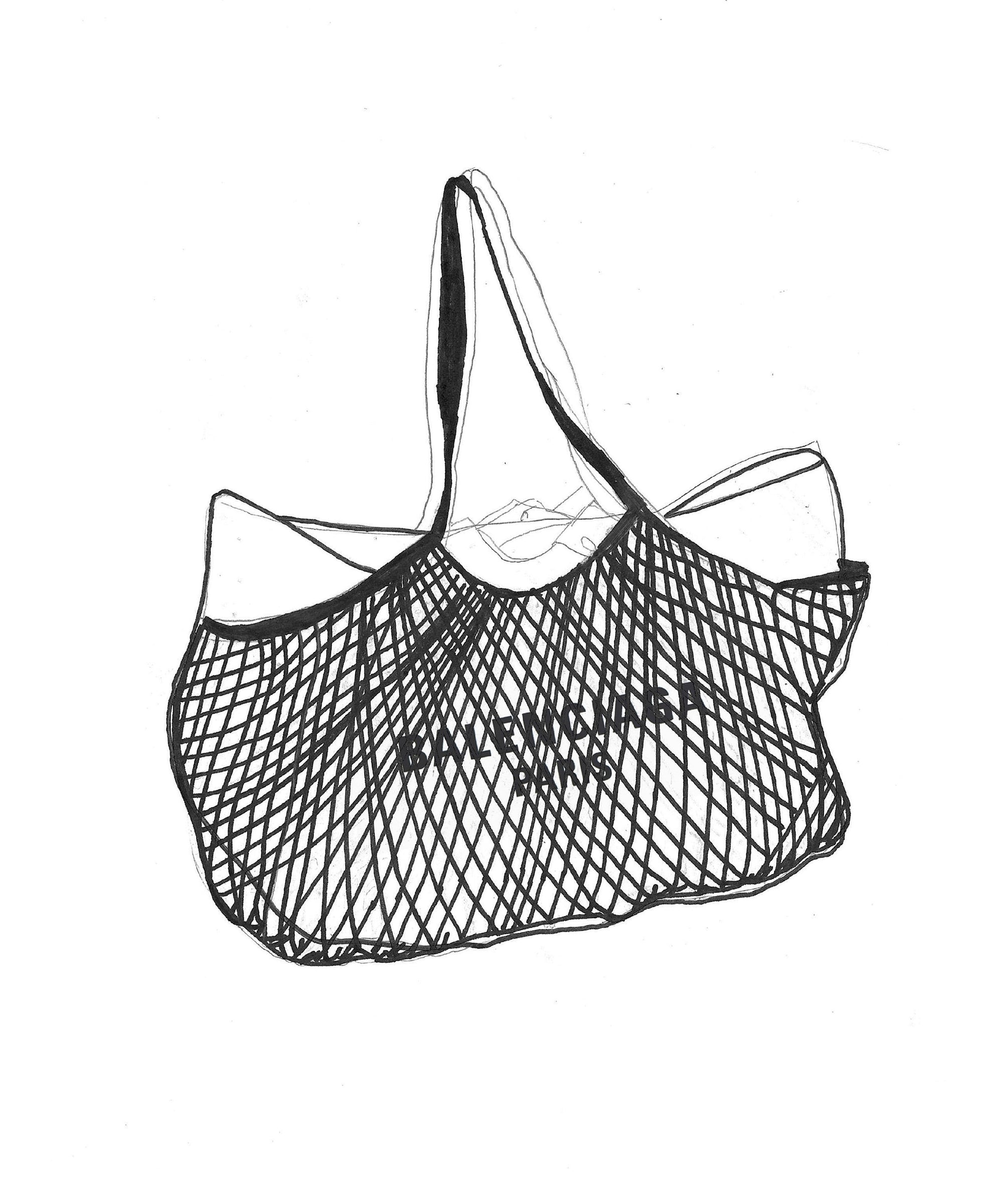 24/7 Medium Totebag - White & & Black