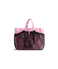 24/7 Medium Tote Bag - Pink & Black & White