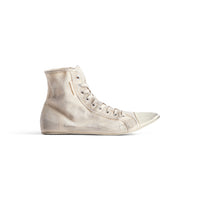 Paris Ultra Flat High Top Sneakers - White