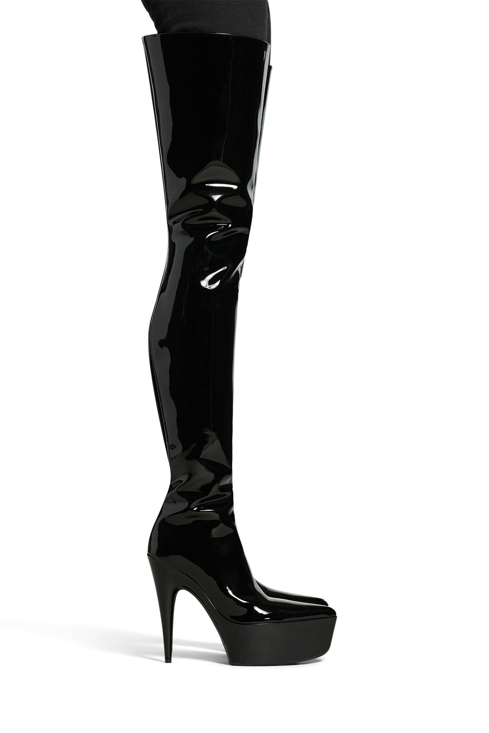 Sunset 150mm black 150mm Boots - Black