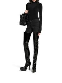 Sunset 150mm black 150mm Boots - Black