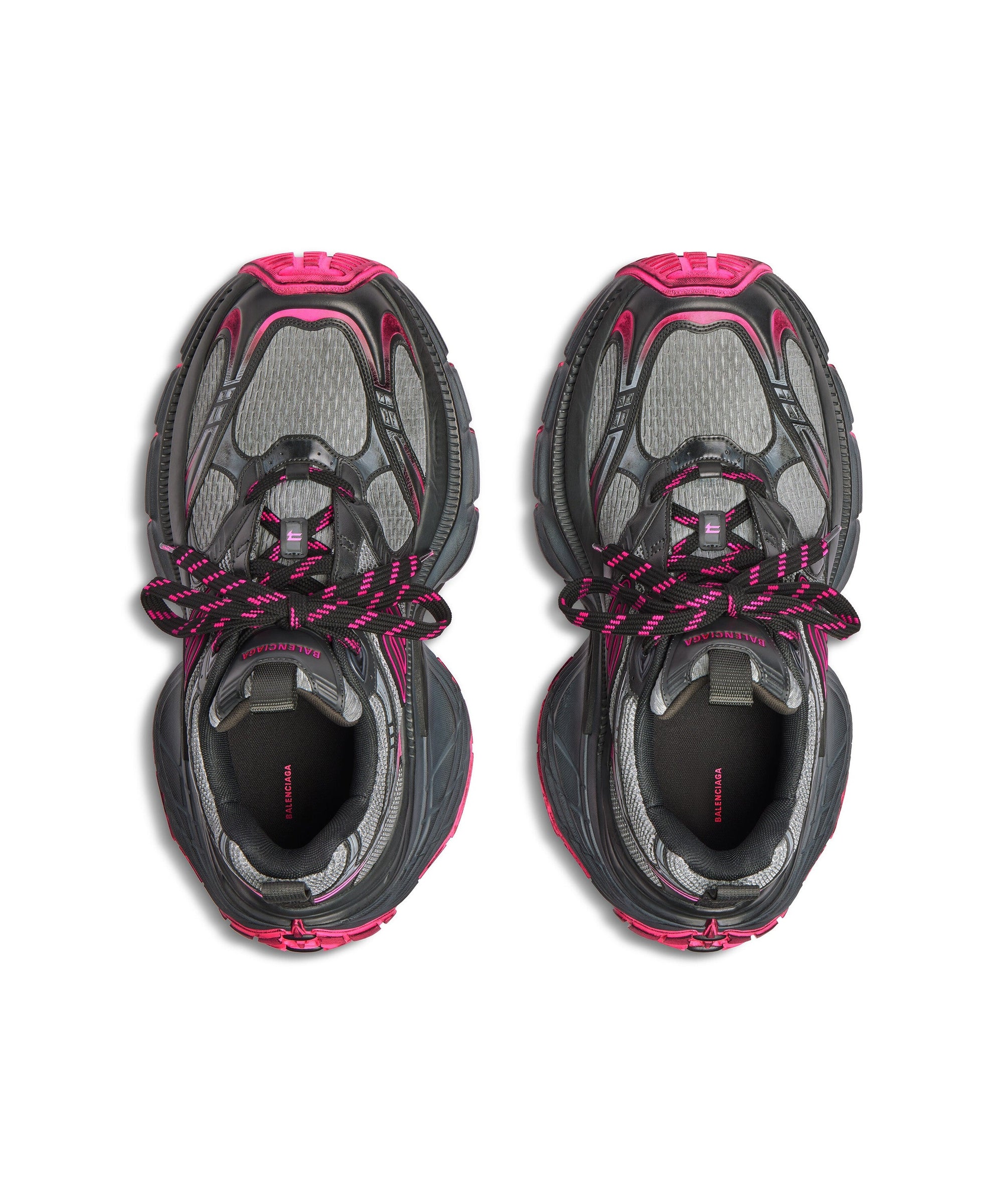 10XL Sneakers - Grey & Pink & Black