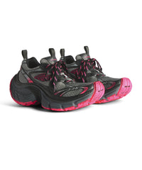 10XL Sneakers - Grey & Pink & Black
