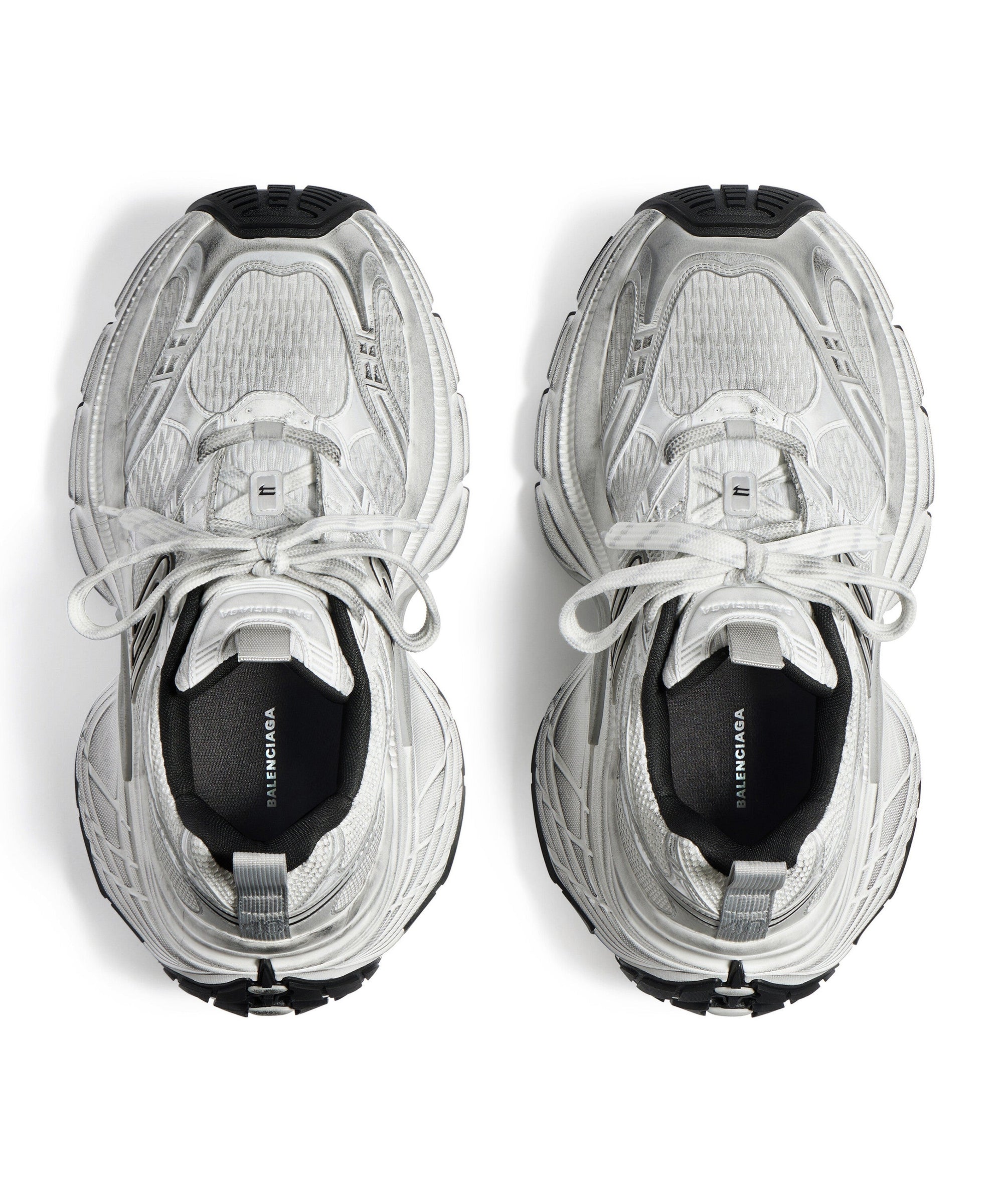 10XL Sneakers - White & Black & Grey