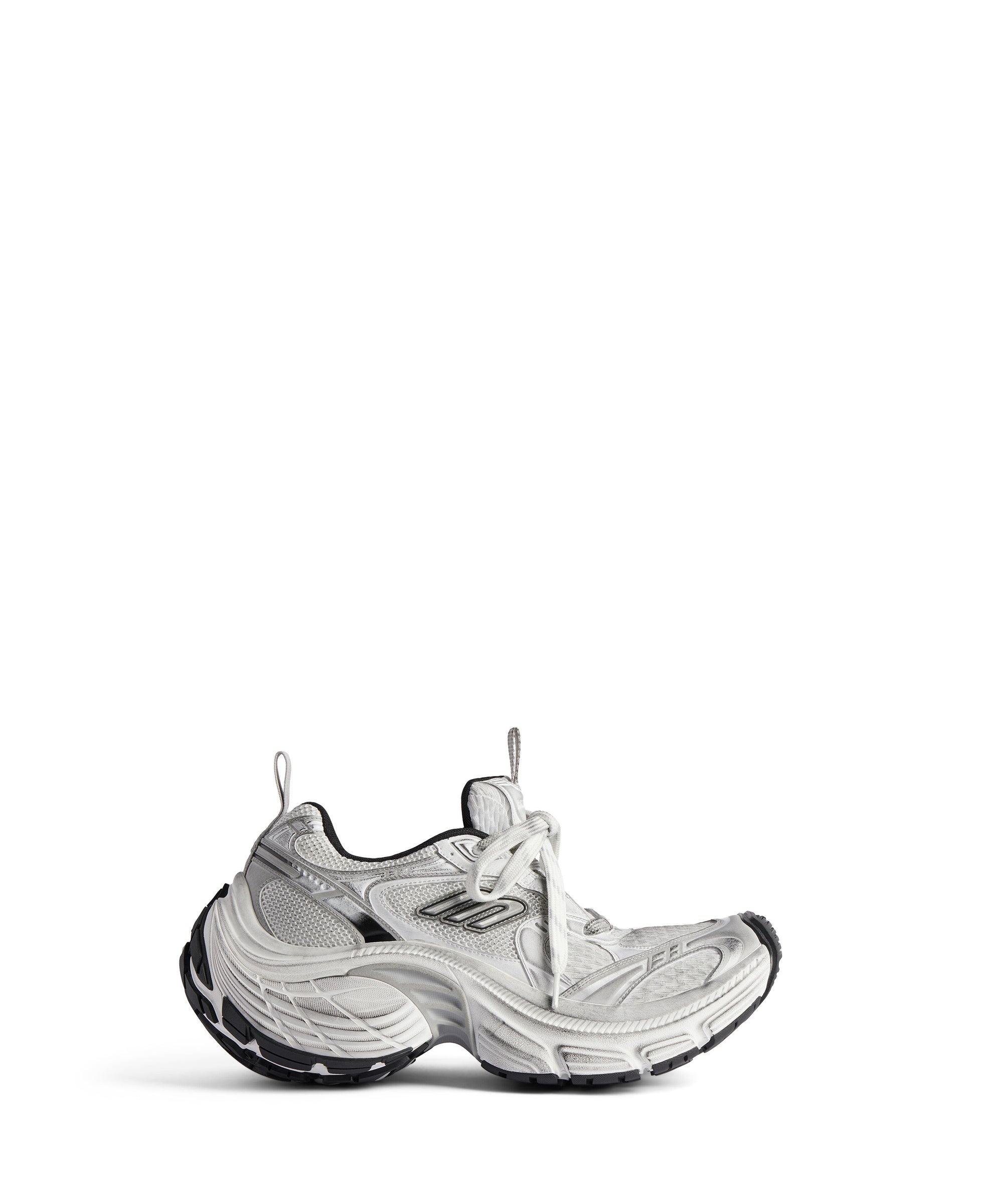 10XL Sneakers - White & Black & Grey
