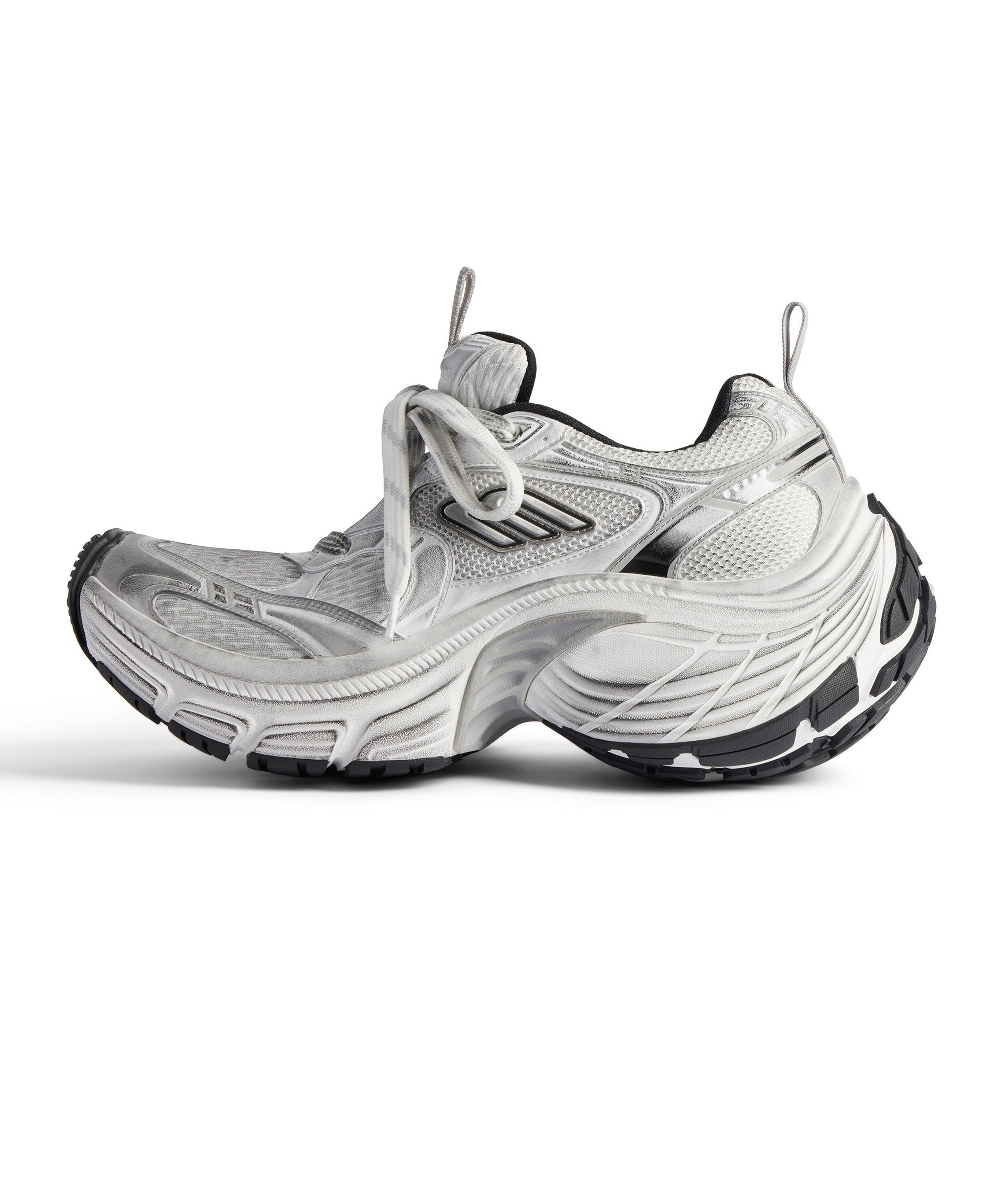 10XL Sneakers - White & Black & Grey