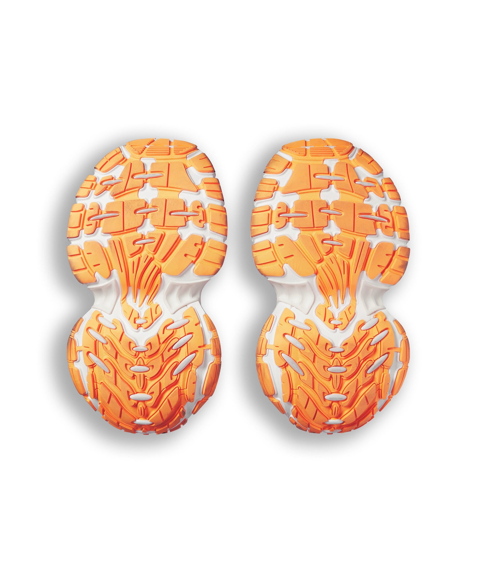 10XL Sneakers - White & Red & Orange