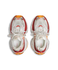 10XL Sneakers - White & Red & Orange