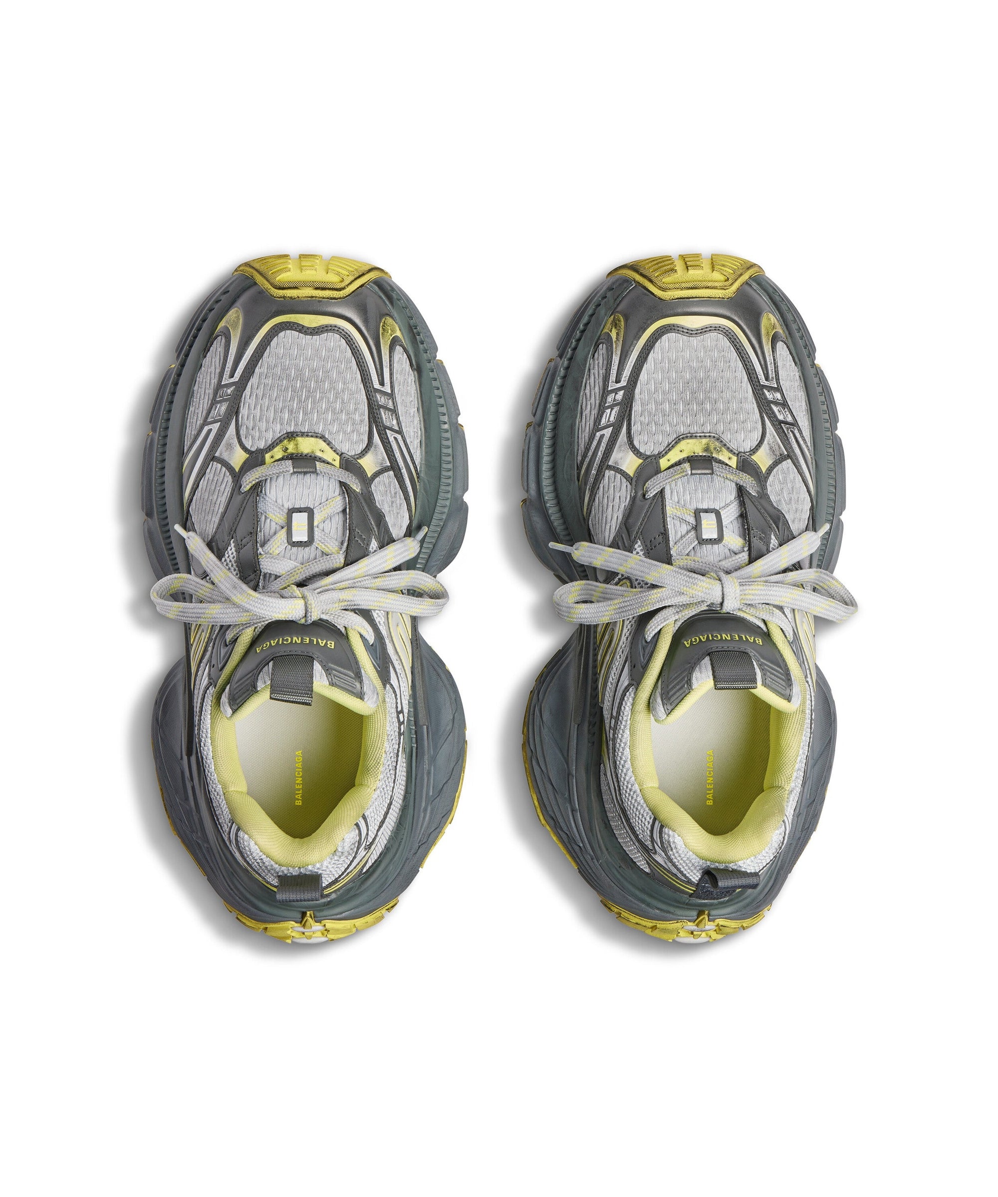 10XL Sneakers - Grey & Yellow