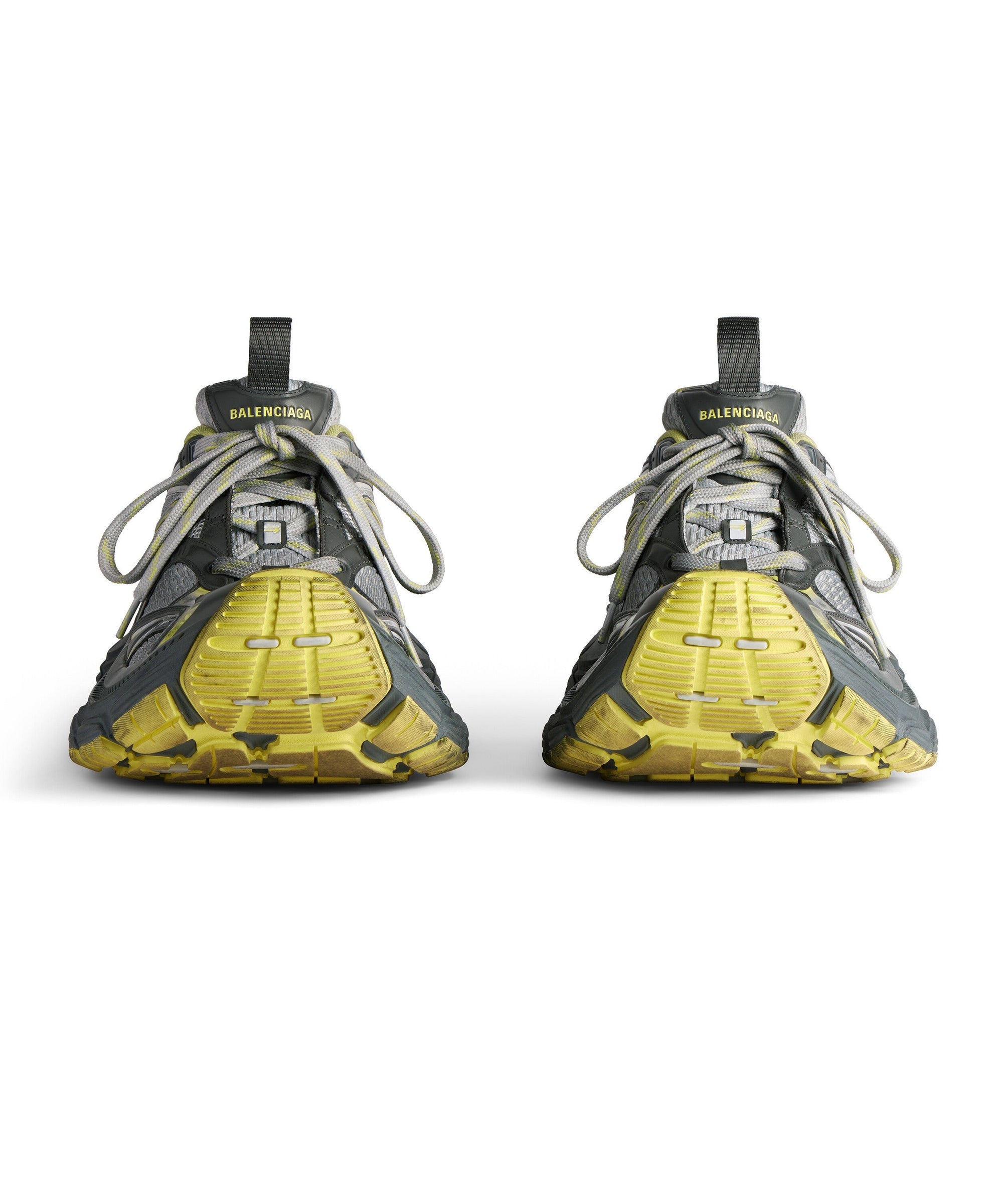 10XL Sneakers - Grey & Yellow