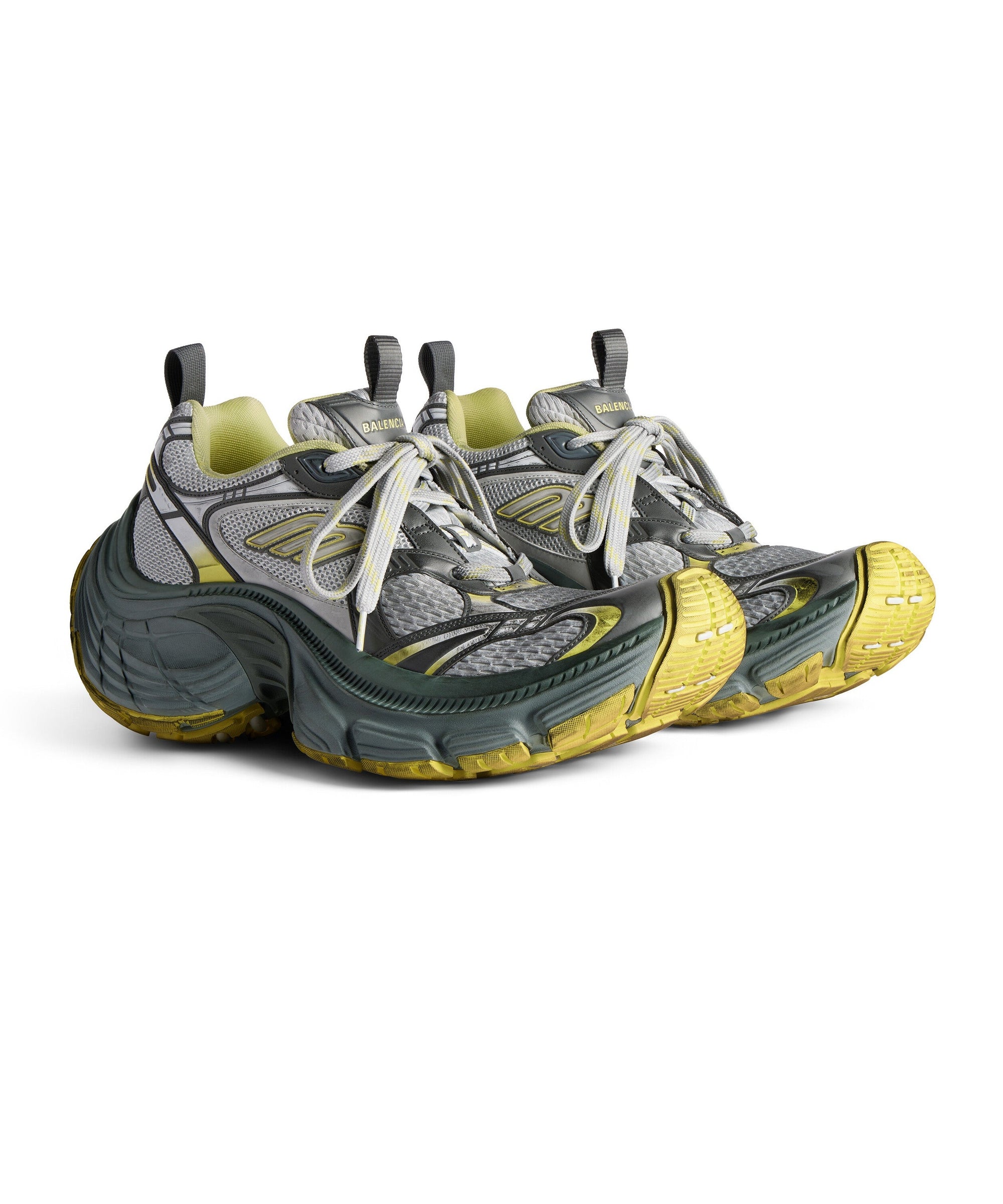 10XL Sneakers - Grey & Yellow