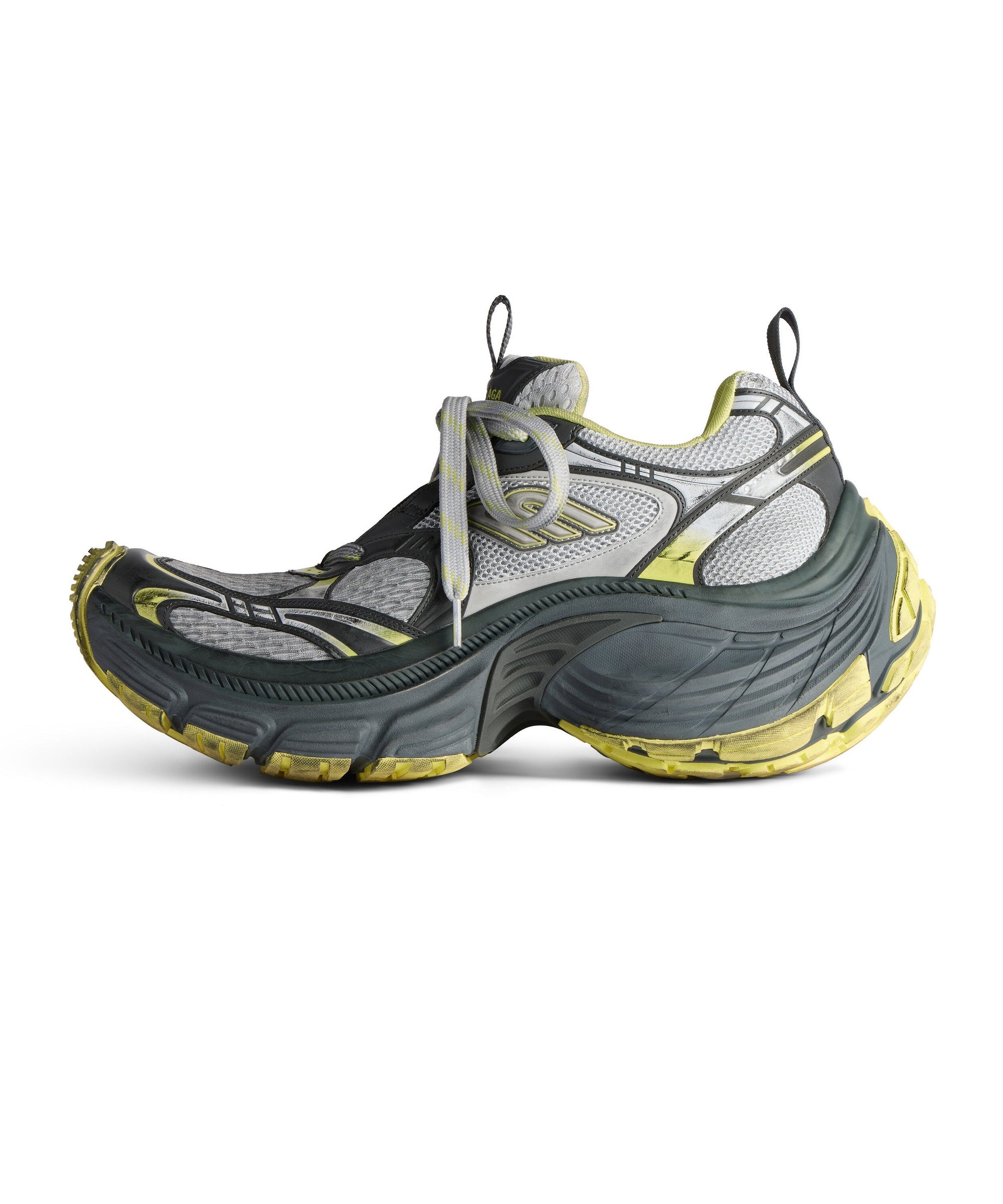 10XL Sneakers - Grey & Yellow