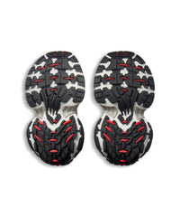 10XL Sneakers - Grey & White & Red