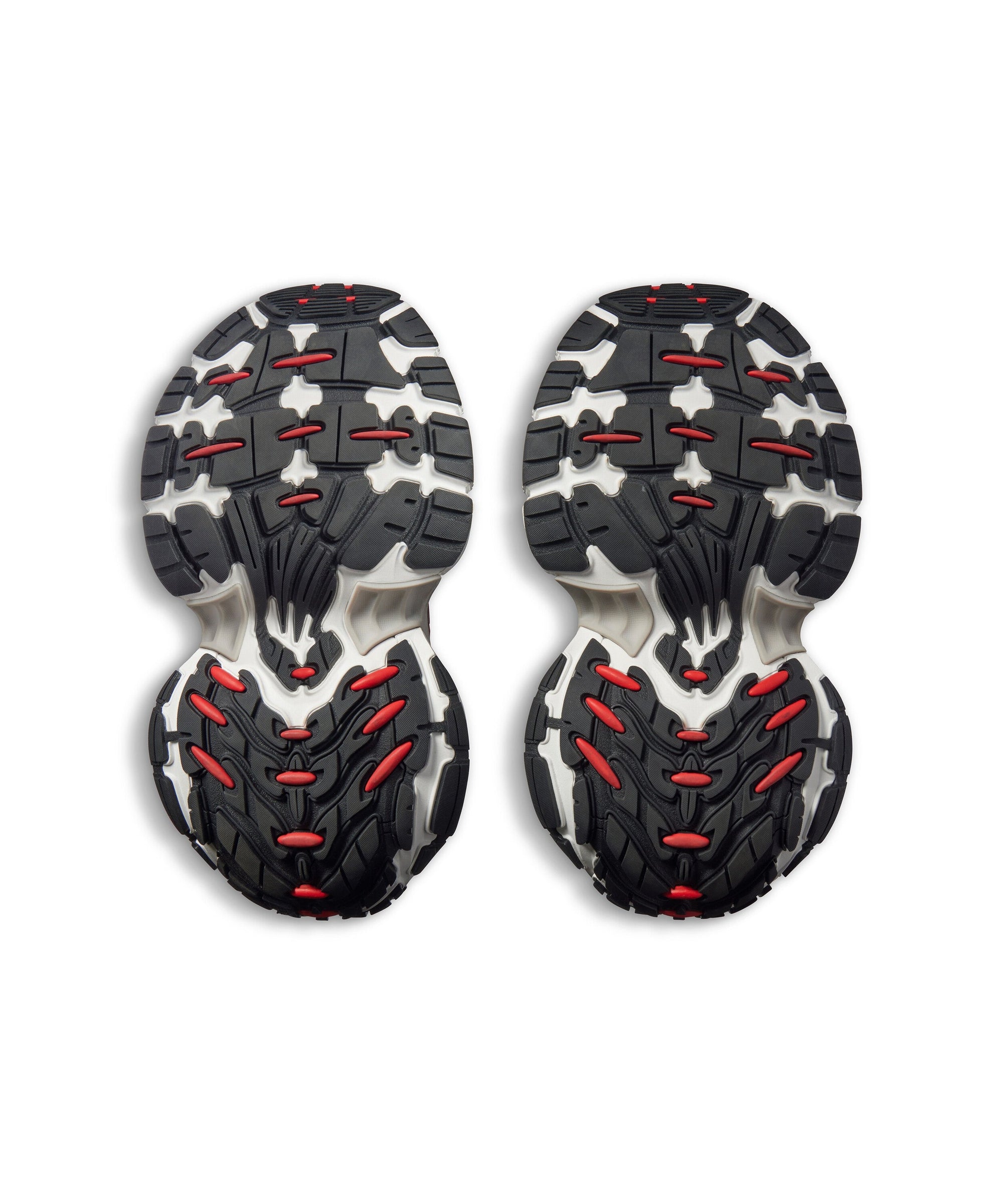 10XL Sneakers - Grey & White & Red
