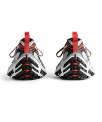 10XL Sneakers - Grey & White & Red