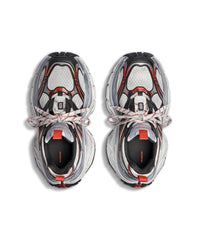 10XL Sneakers - Grey & White & Red