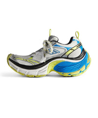 10XL Sneakers - WhIte & Fluoyel & Blue & Black