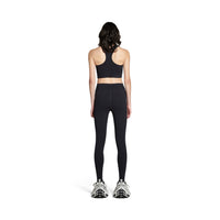 Activewear Sports Bra - Black & Reflective