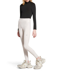 Activewear white Leggings - White