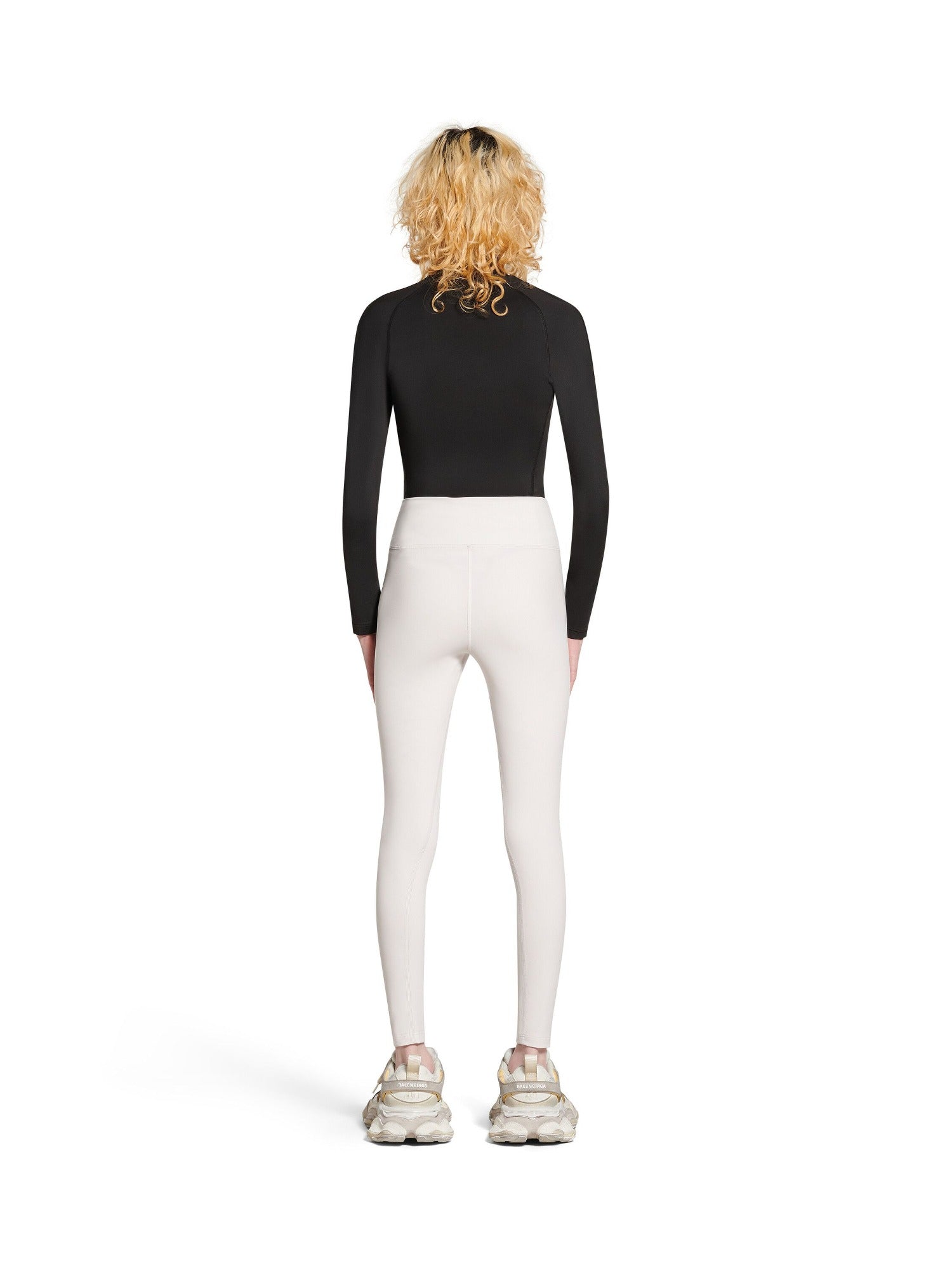 Activewear white Leggings - White