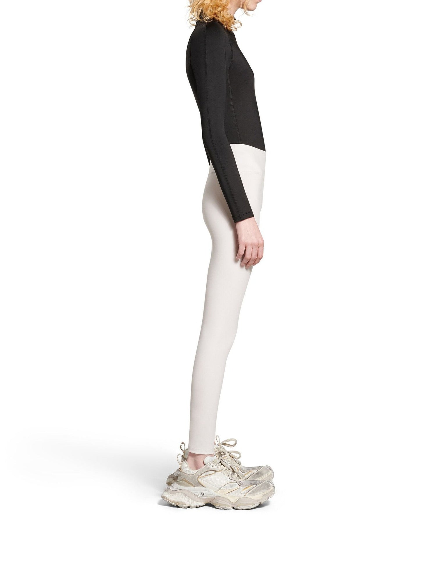 Activewear white Leggings - White