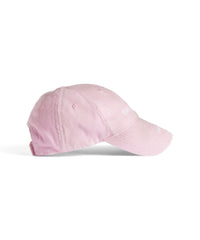 Balenciaga Double Logo Cap - Light Pink & White