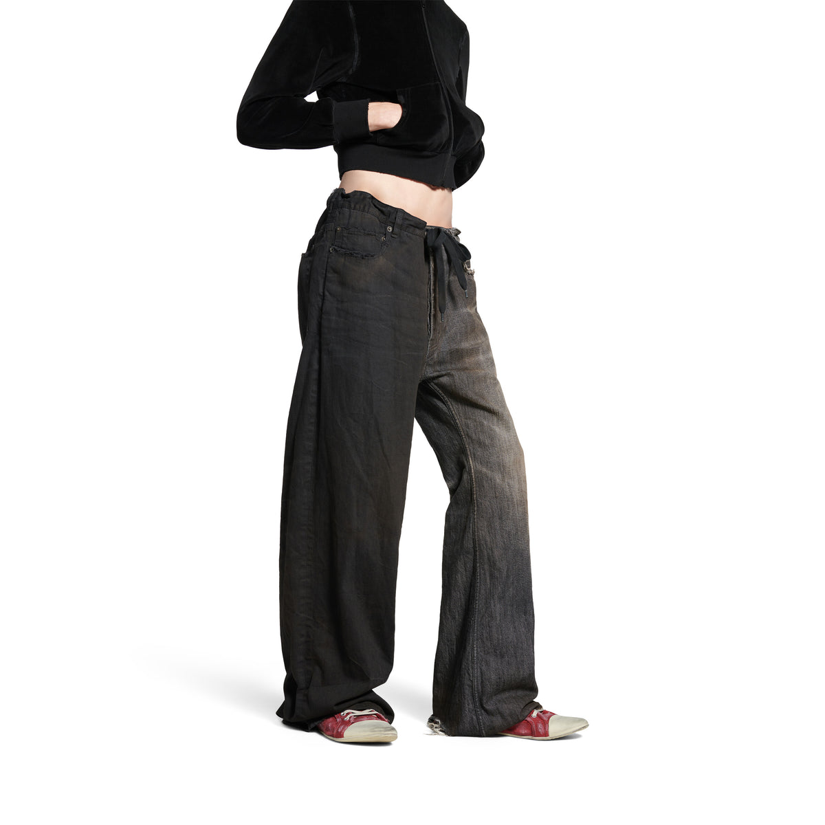 Fifty-Fifty Pants - Light Black