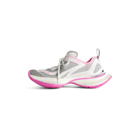 Circuit Sneakers - Grey & White & Pink