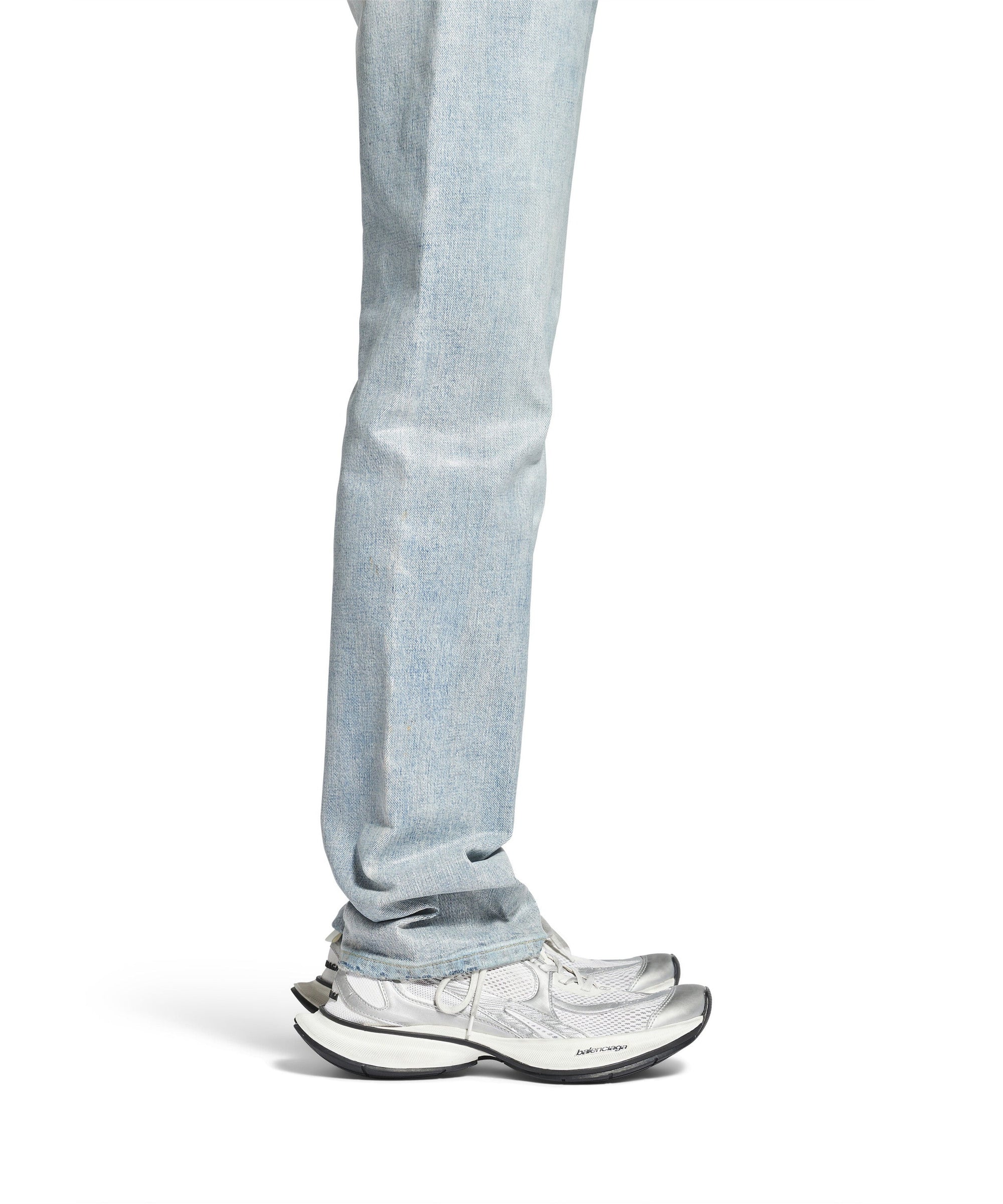 Circuit Sneakers - White & Silver